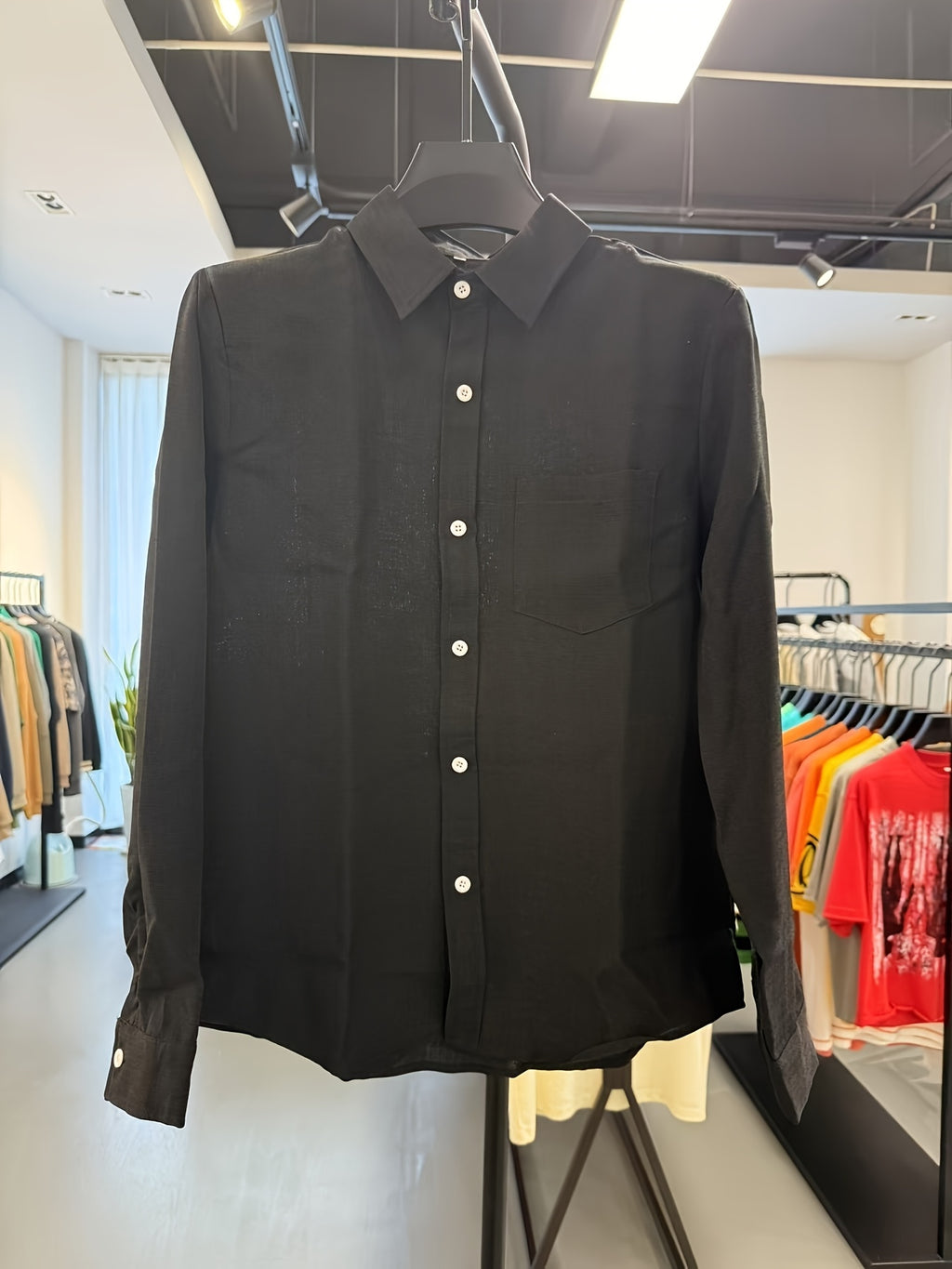 WL Boutique Men | Classic White Long-Sleeve Dress Shirt